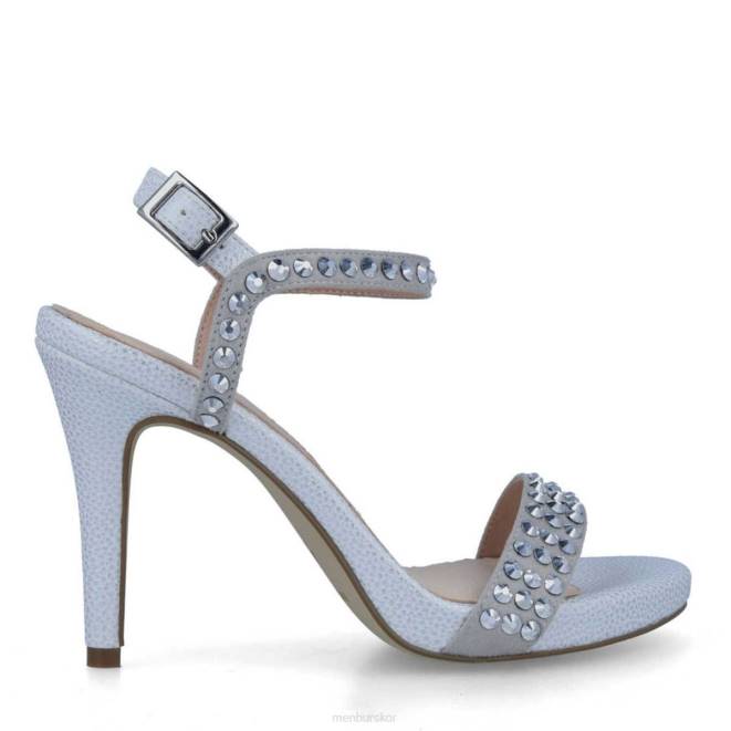 Menbur kvinnor silver brazzano högklackat 608J5366