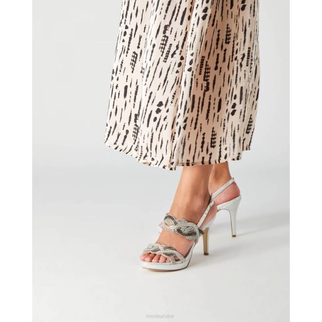 Menbur kvinnor silver brusasco högklackat 608J4817