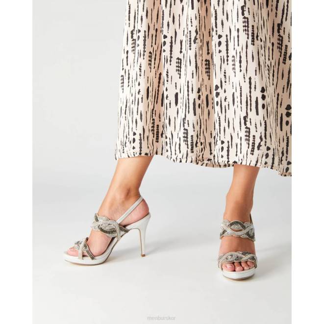 Menbur kvinnor silver brusasco högklackat 608J4817