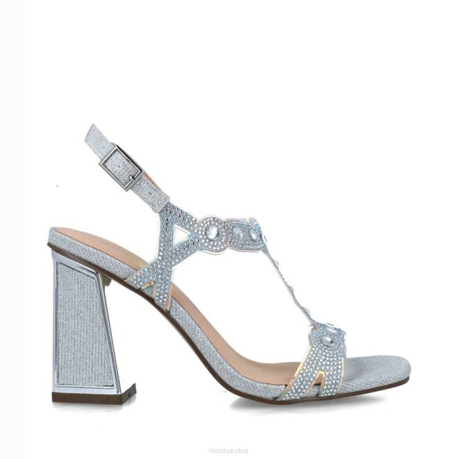 Menbur kvinnor silver camelopardalis högklackat 608J1283
