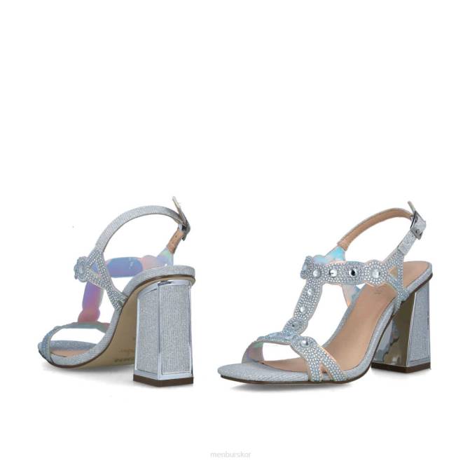 Menbur kvinnor silver camelopardalis högklackat 608J1283