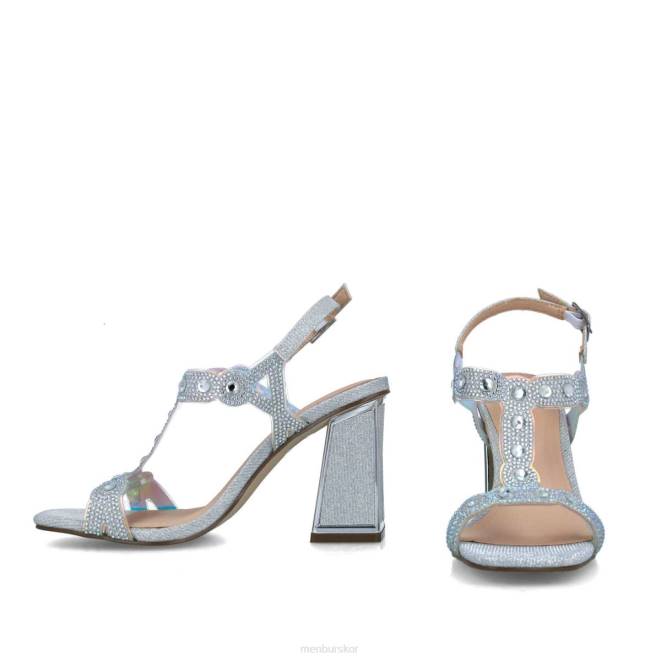Menbur kvinnor silver camelopardalis högklackat 608J1283