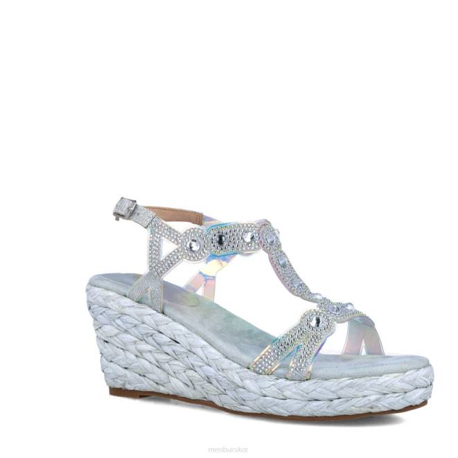 Menbur kvinnor silver camelopardalis högklackat 608J3734