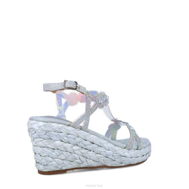 Menbur kvinnor silver camelopardalis högklackat 608J3734