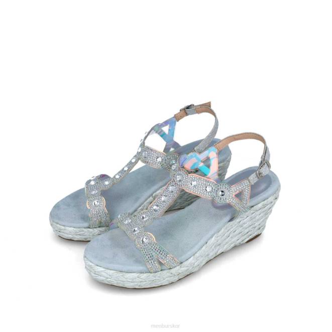 Menbur kvinnor silver camelopardalis högklackat 608J3734