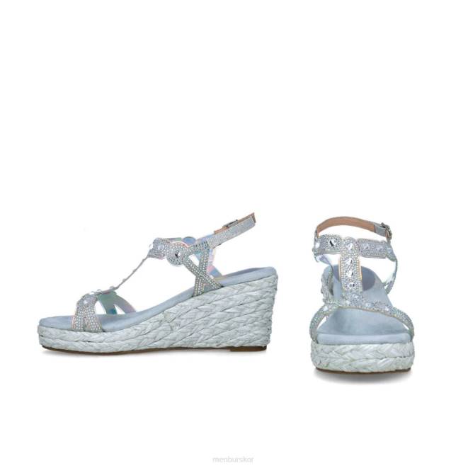 Menbur kvinnor silver camelopardalis högklackat 608J3734