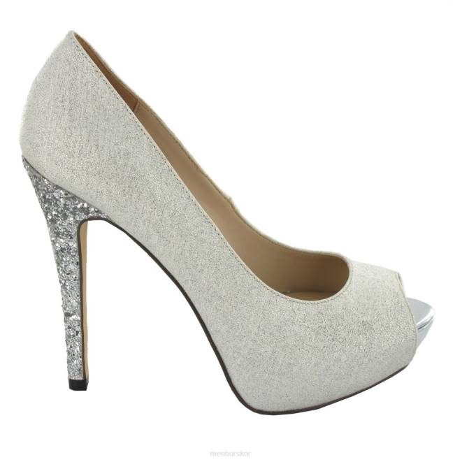 Menbur kvinnor silver campana högklackat 608J1166