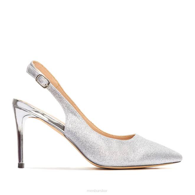 Menbur kvinnor silver campestrin högklackat 608J5191