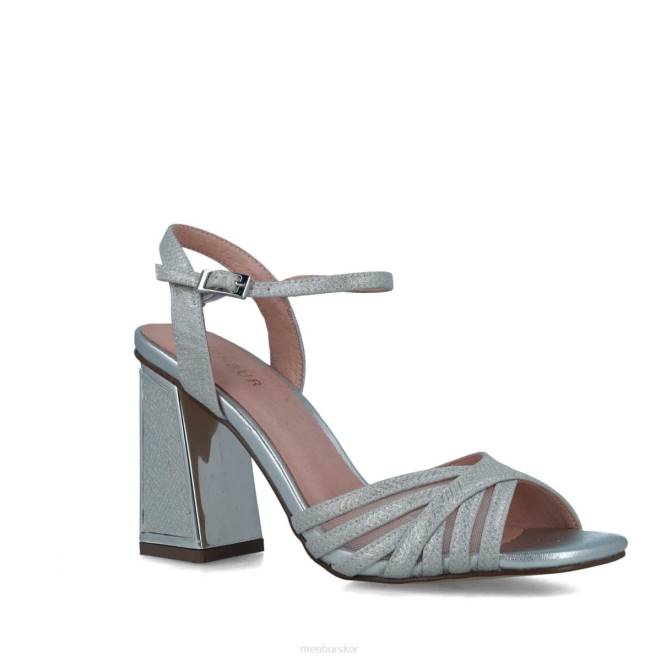 Menbur kvinnor silver carmenta högklackat 608J5094