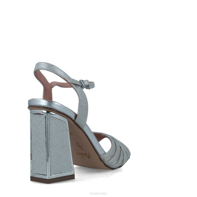 Menbur kvinnor silver carmenta högklackat 608J5094