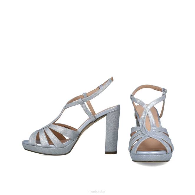 Menbur kvinnor silver creonte högklackat 608J3998