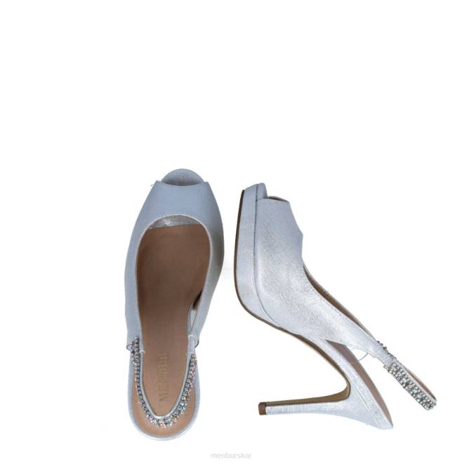 Menbur kvinnor silver delphinus högklackat 608J3750