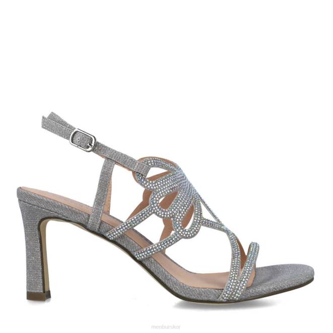 Menbur kvinnor silver eupori högklackat 608J3989