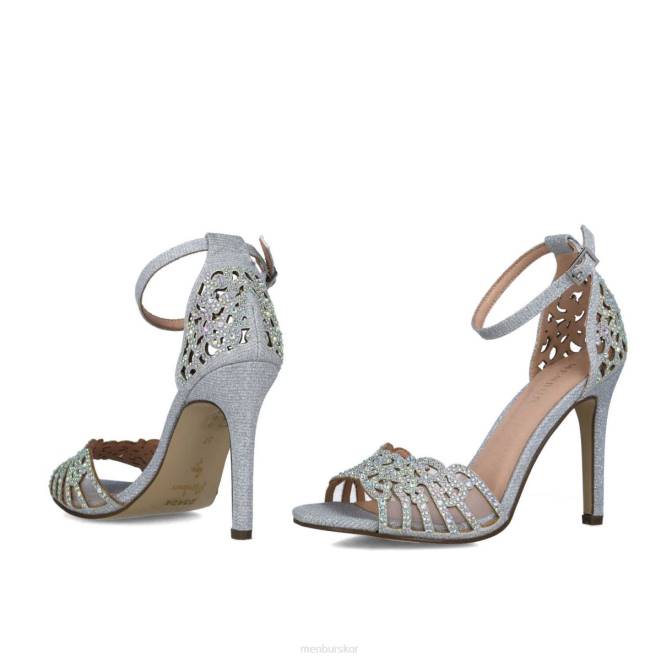 Menbur kvinnor silver hiddenita högklackat 608J3768