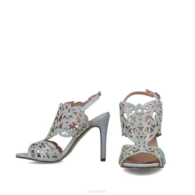 Menbur kvinnor silver hiddenita högklackat 608J3881