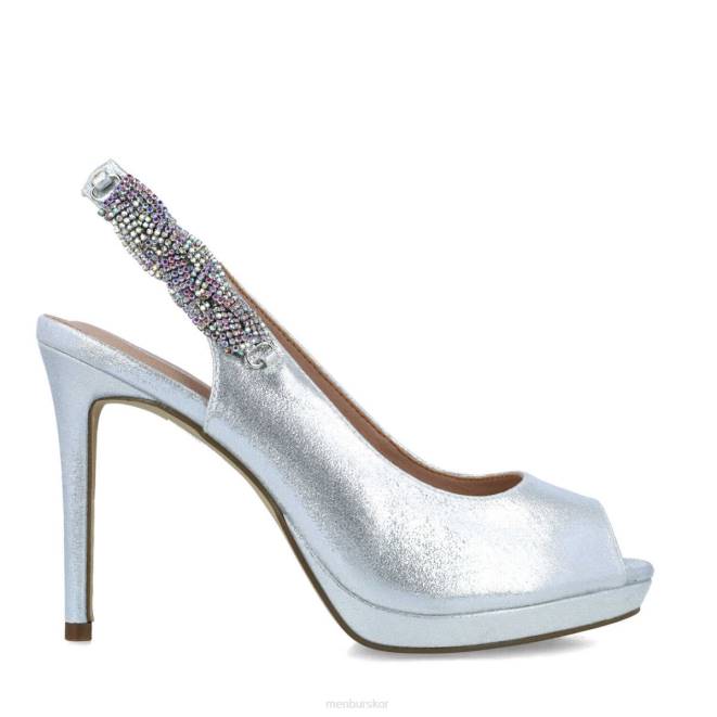 Menbur kvinnor silver hipatia högklackat 608J3961