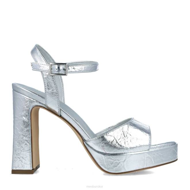 Menbur kvinnor silver jano högklackat 608J5137