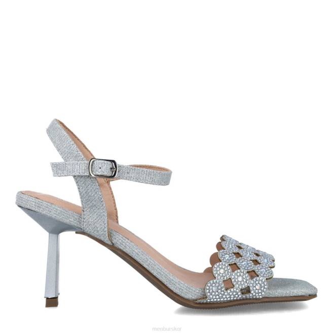 Menbur kvinnor silver kunzita högklackat 608J3795