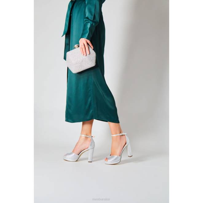 Menbur kvinnor silver lapislazuli högklackat 608J3835