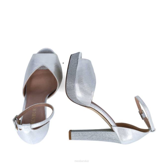 Menbur kvinnor silver lapislazuli högklackat 608J3835