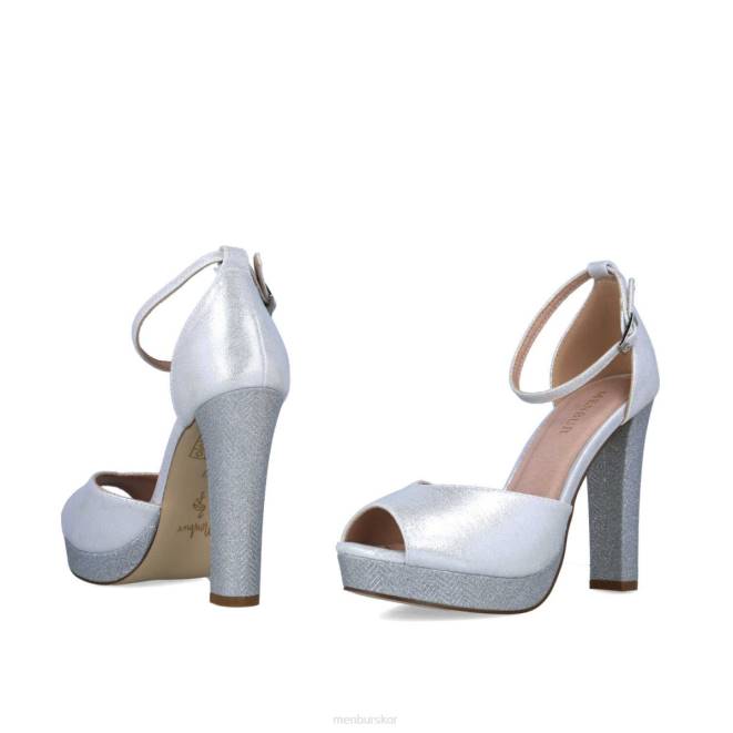 Menbur kvinnor silver lapislazuli högklackat 608J3835