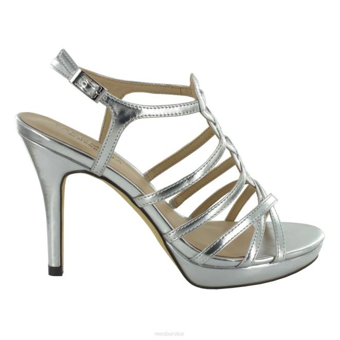 Menbur kvinnor silver marruecos högklackat 608J5173
