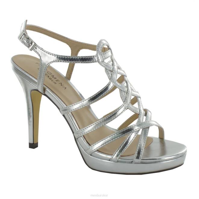 Menbur kvinnor silver marruecos högklackat 608J5173