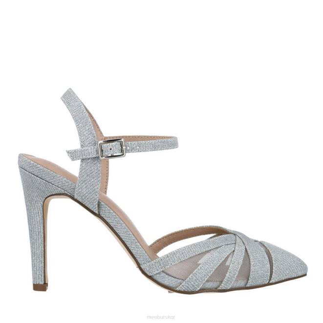 Menbur kvinnor silver norrsken högklackat 608J5123