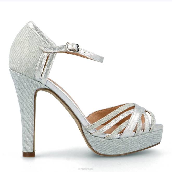 Menbur kvinnor silver onorato högklackat 608J894