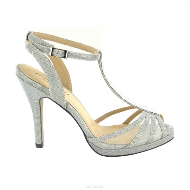Menbur kvinnor silver palma högklackat 608J4687