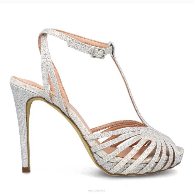 Menbur kvinnor silver pervalle högklackat 608J4203