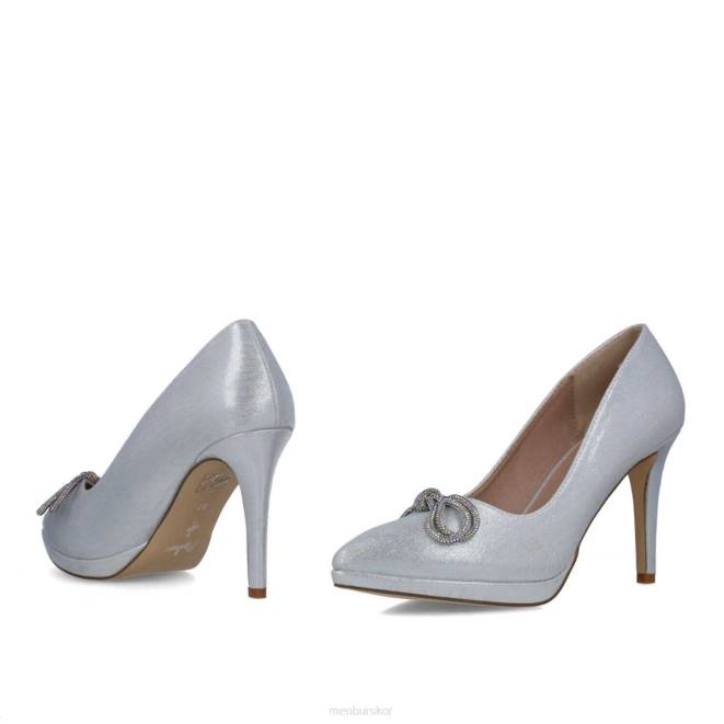 Menbur kvinnor silver rodolita högklackat 608J3854