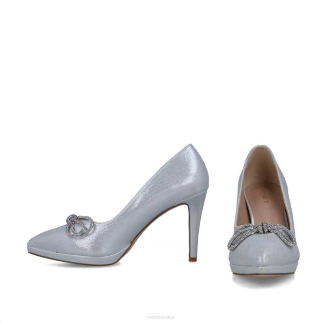 Menbur kvinnor silver rodolita högklackat 608J3854