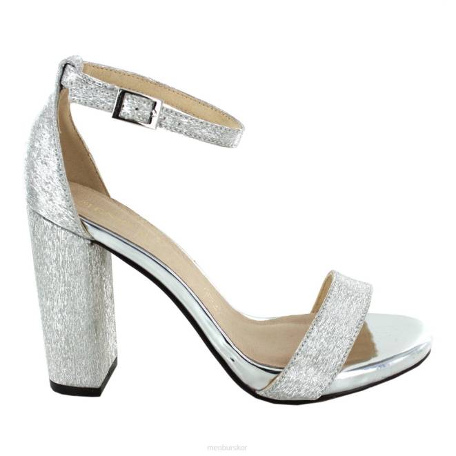 Menbur kvinnor silver simbario högklackat 608J1395