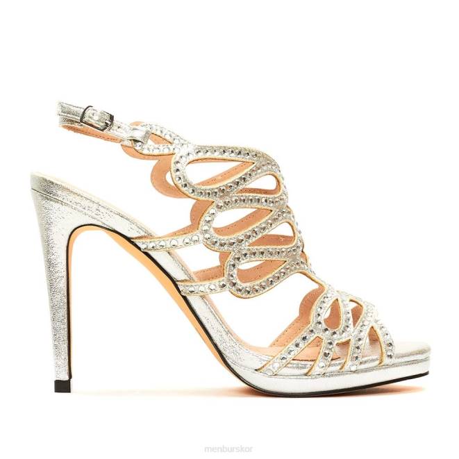 Menbur kvinnor silver solagna högklackat 608J4454