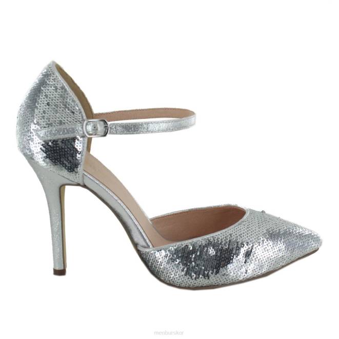 Menbur kvinnor silver solaro högklackat 608J980