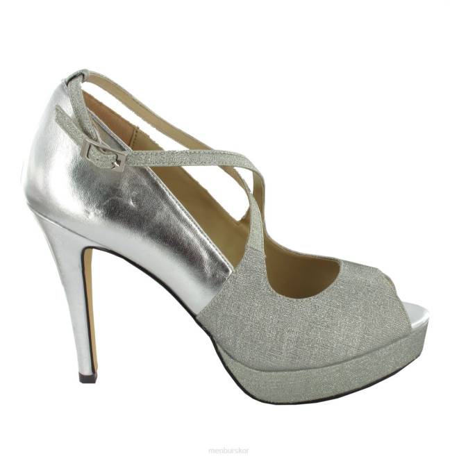 Menbur kvinnor silver teba högklackat 608J1186