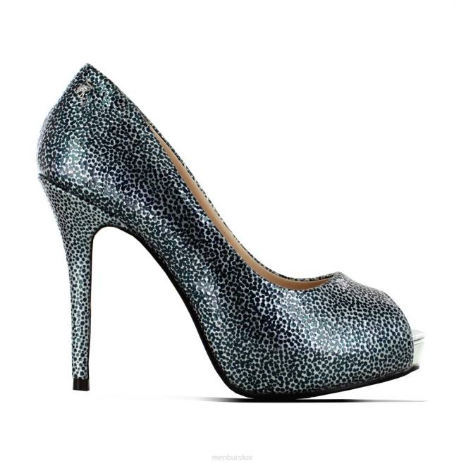 Menbur kvinnor silver tietar högklackat 608J4794