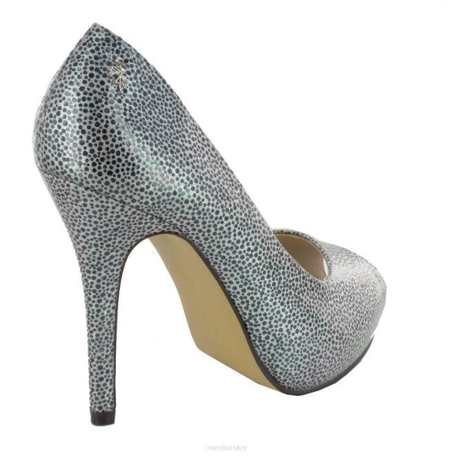 Menbur kvinnor silver tietar högklackat 608J4794