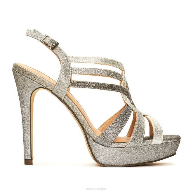 Menbur kvinnor silver trecasali högklackat 608J1041