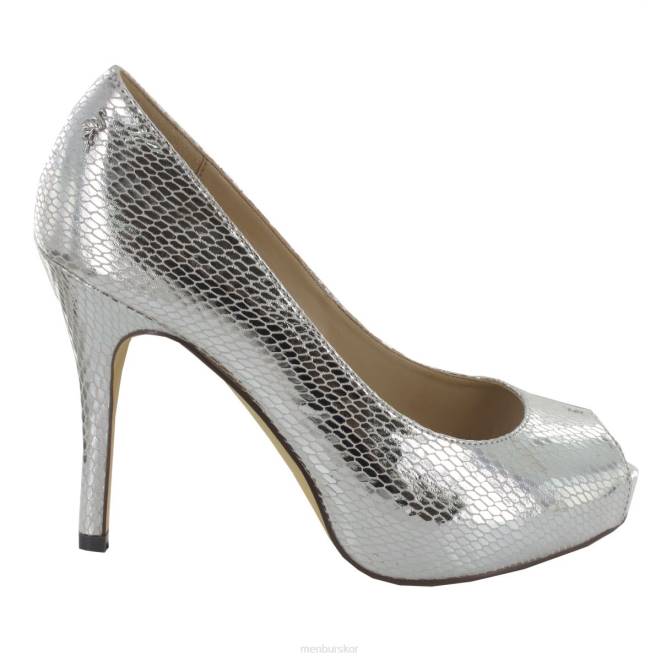 Menbur kvinnor silver tudia högklackat 608J4553