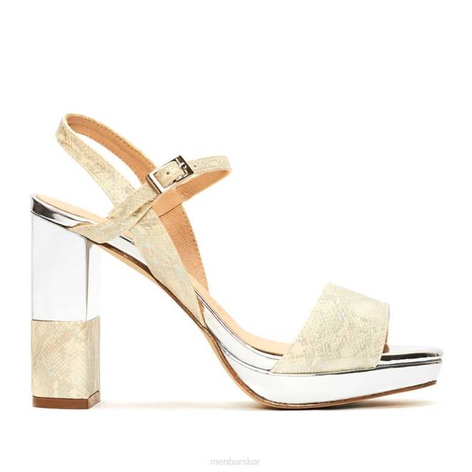 Menbur kvinnor silver vallecupa högklackat 608J1048