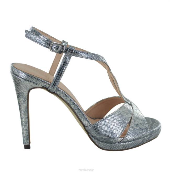 Menbur kvinnor silver vallemontana högklackat 608J4433
