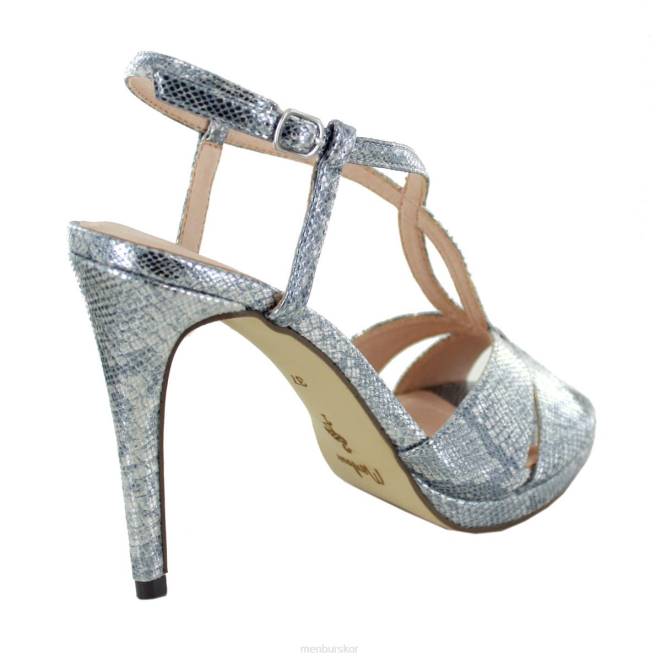 Menbur kvinnor silver vallemontana högklackat 608J4433