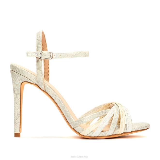 Menbur kvinnor silver vallese högklackat 608J1069