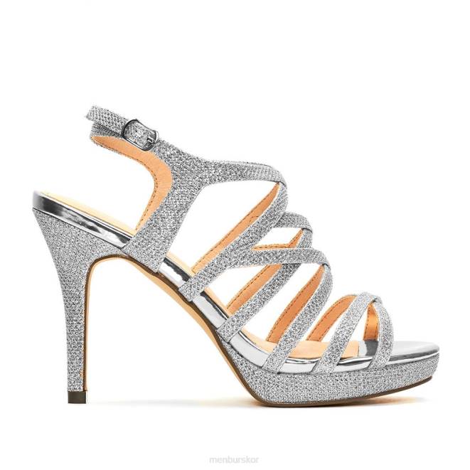 Menbur kvinnor silver valpiana högklackat 608J4468