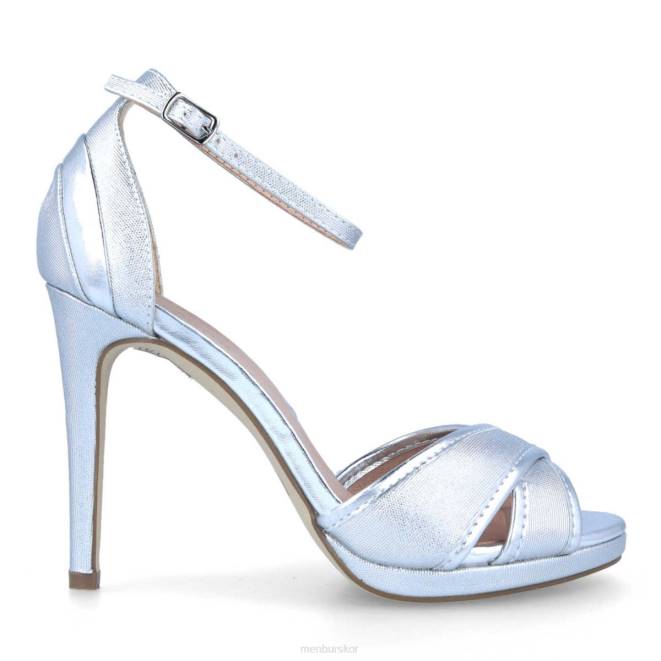 Menbur kvinnor silver valturva högklackat 608J4221