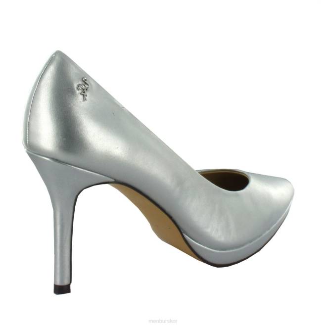 Menbur kvinnor silver vera högklackat 608J4536