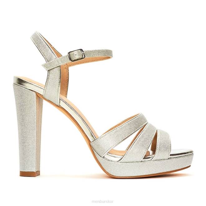 Menbur kvinnor silver vigolo högklackat 608J4960