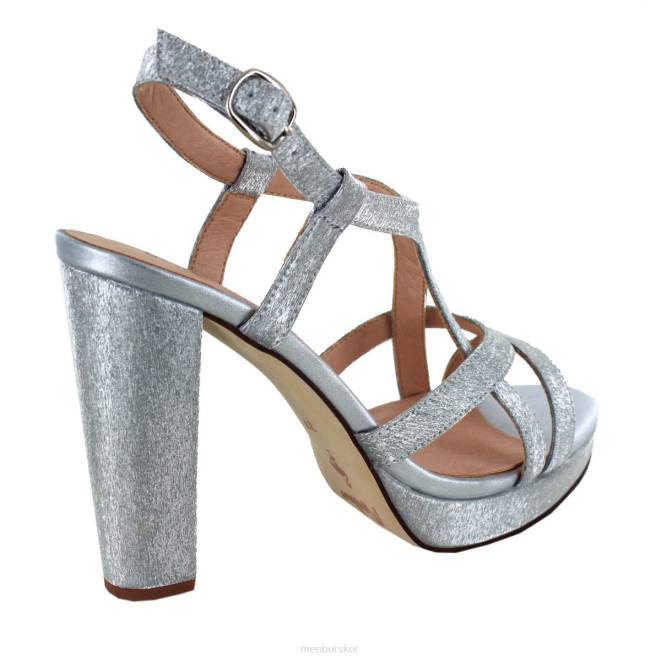 Menbur kvinnor silver vinci högklackat 608J4432